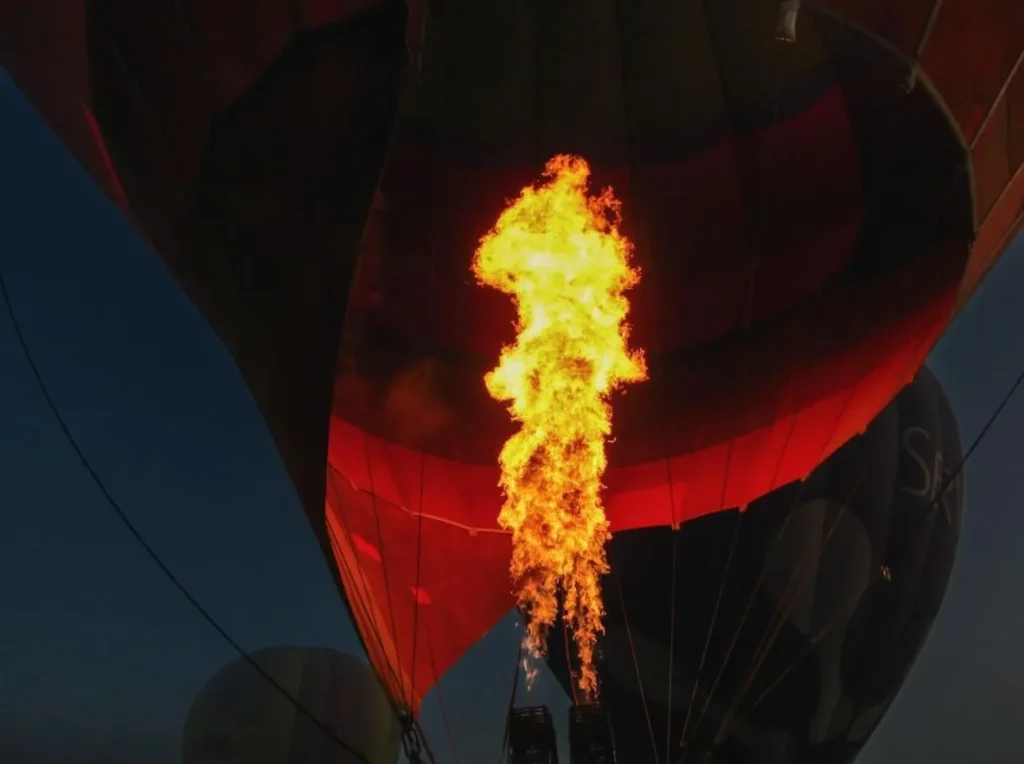 hot air balloons